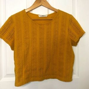 Organic Cotton Crop Top